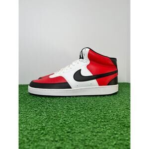 Nike Court Vision Mid White Red Black DM1186 600 SZ 12